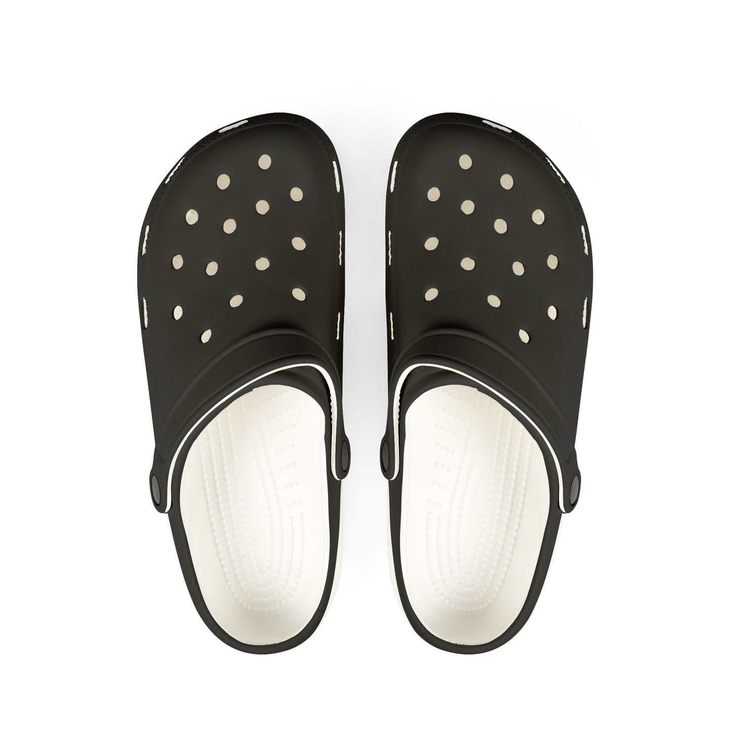 Black EVA Foam Clogs — Lightweight Waterproof Garden & Beach Shoes