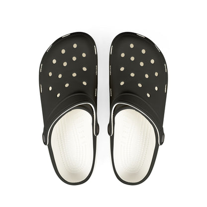 Black EVA Foam Clogs — Lightweight Waterproof Garden & Beach Shoes