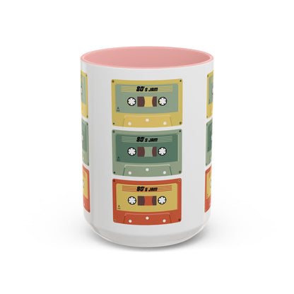 Retro Cassette Tape Coffee Mug – 80s & 90s Vintage Music Accent Mug
