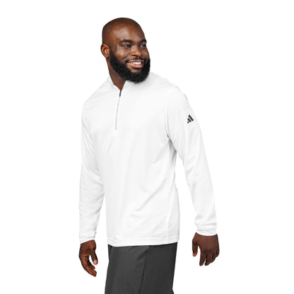 Embroidered Quarter-Zip Pullover — adidas® Performance Top