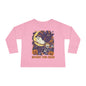 Toddler Halloween Long Sleeve Tee, Spooky Fun Crew Shirt, Kids Halloween Apparel, Fall Outfit for Toddlers, Halloween Party Wear