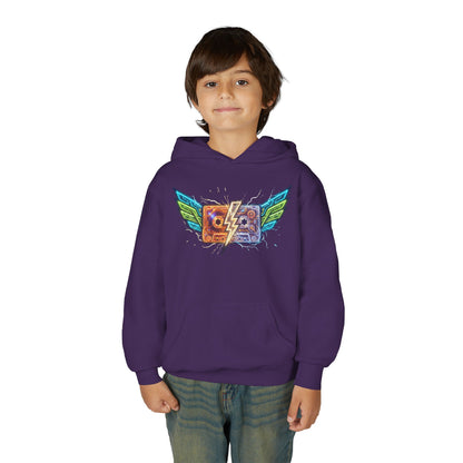 Youth Retro Cassette Wings Hoodie