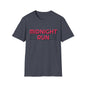 Midnight Run T-Shirt — Retro Pink Track Graphic Tee