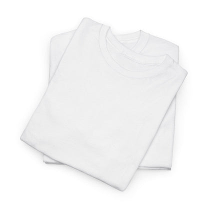 Women’s Casual white Heavy Cotton Tee - Perfect for Everyday Wear