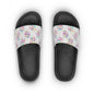 Women's Slide Sandals Geometric Dot Cluster / Abstract Confetti