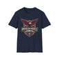 American Muscle Eagle T-Shirt — Vintage V8 Car Lover Tee