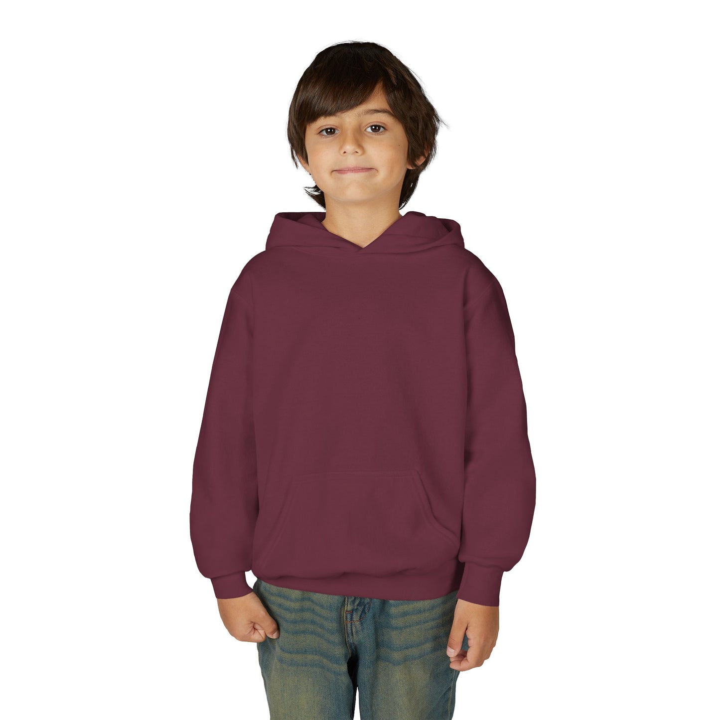 Youth Hoodie — Cozy Heavy-Blend Pullover for Kids