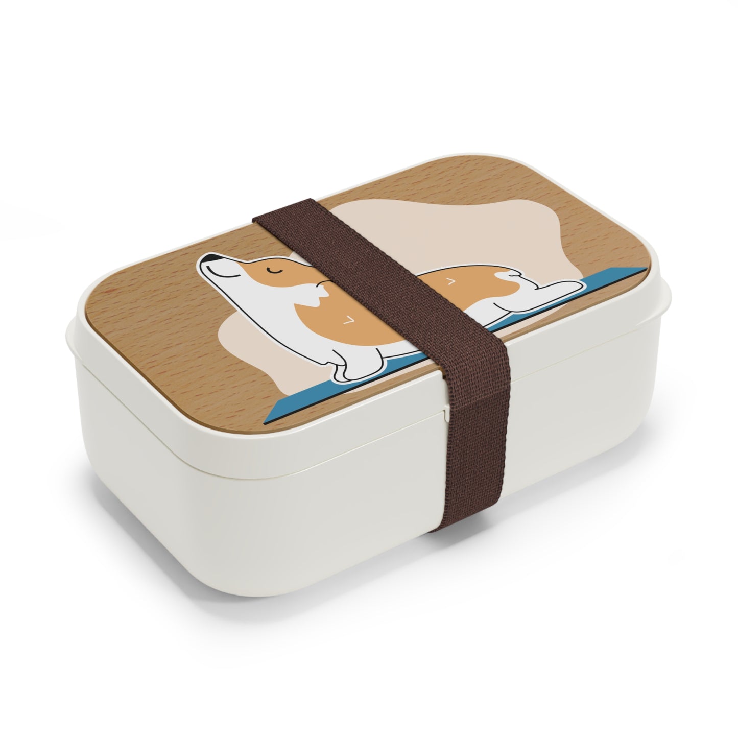 Corgi Yoga Bento Lunch Box - Cute & Functional Meal Container