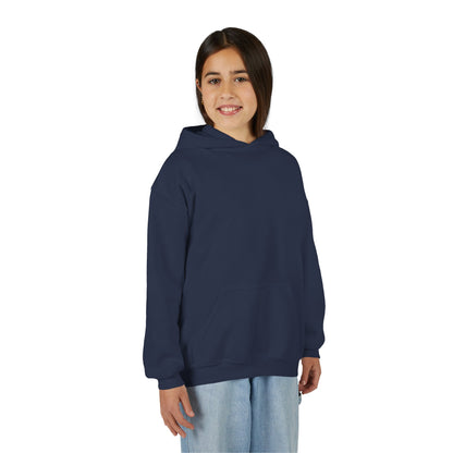 Youth Hoodie — Cozy Heavy-Blend Pullover for Kids