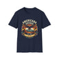 Americana Voyage retro Graphic T-Shirt — Coast to Coast Eagle Sunset