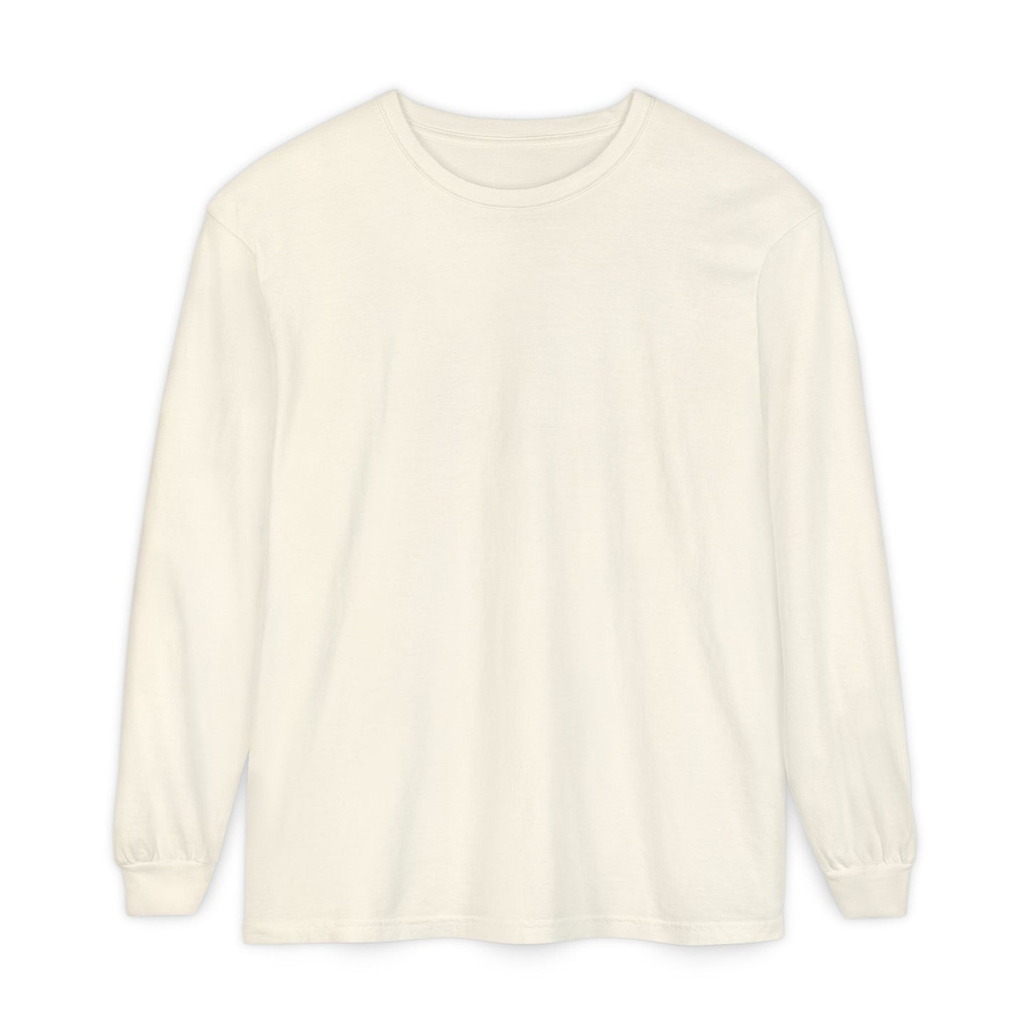 Women’s Cozy ivory Long Sleeve T-Shirt - Perfect for Fall Comfort