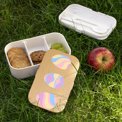 Pastel Easter eggs Bento Lunch Box