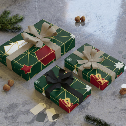 Gift Wrapping Paper Rolls, 1pc