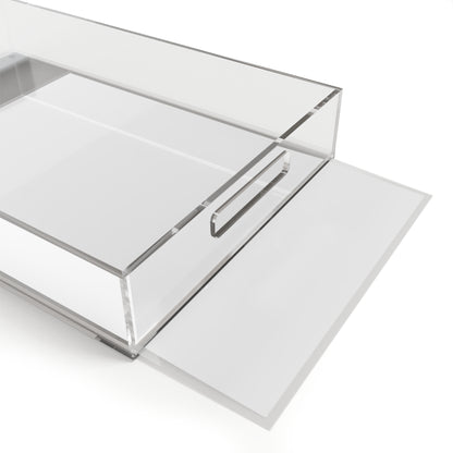 Modern Acrylic Serving Tray for Elegant Entertaining