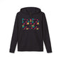 Adidas Retro 80’s Memphis Graphic Hoodie — Colorful 80s-Inspired Geometric Design