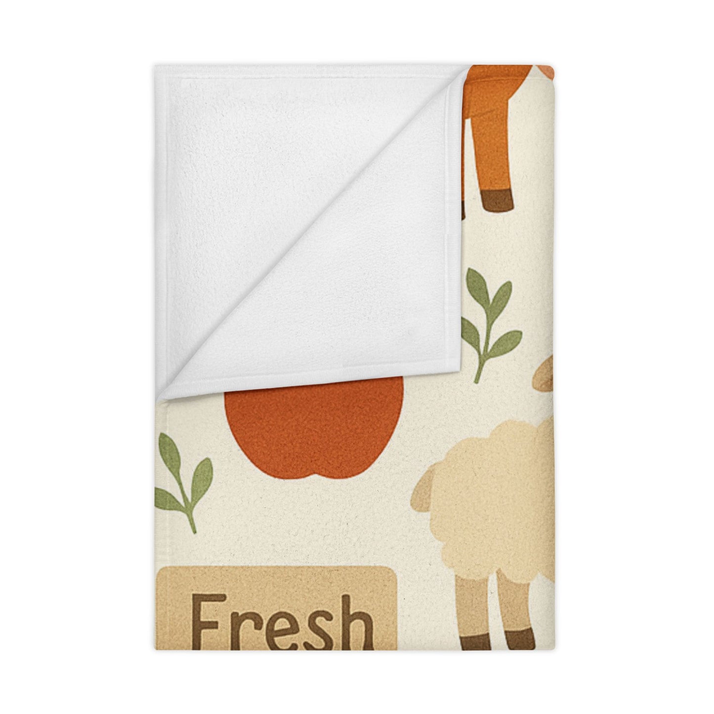 Farm Animal Toddler Blanket - Cozy and Cute Nursery Décor