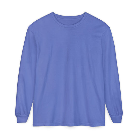 Women’s Vibrant light blue Long Sleeve T-Shirt - Comfortable & Stylish Casual Wear