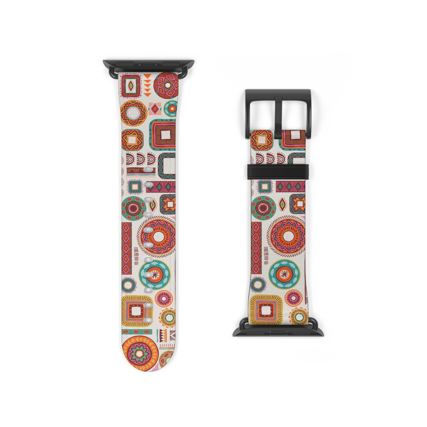 Colorful Geometric Watch Band for Trendy Style
