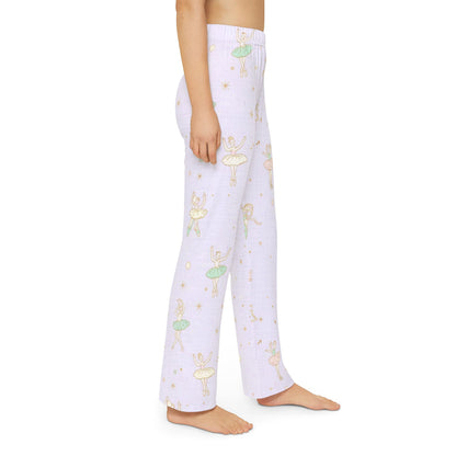 Kids Ballerina Lounge Pants – Pastel Tutu Print