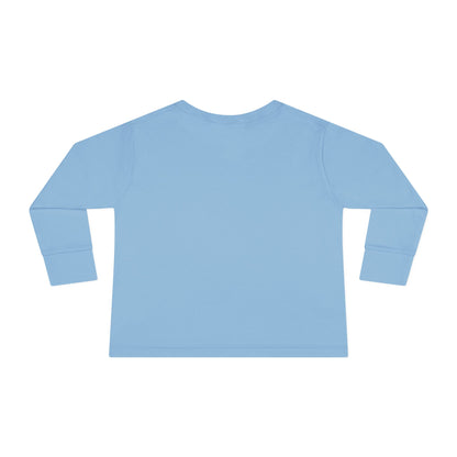 Holiday Vibes unisex Toddler Long Sleeve Tee – Cute Christmas Tree Kids Shirt