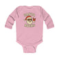 Infant Bodysuit — 'Santa Rocks' Cute Rocker Santa Baby Onesie, Christmas Holiday Outfit