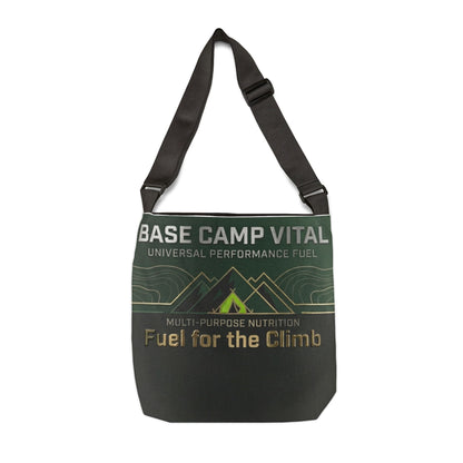 Base Camp Vital "Fuel for the Climb" Adjustable Tote Bag — Adventure Daypack