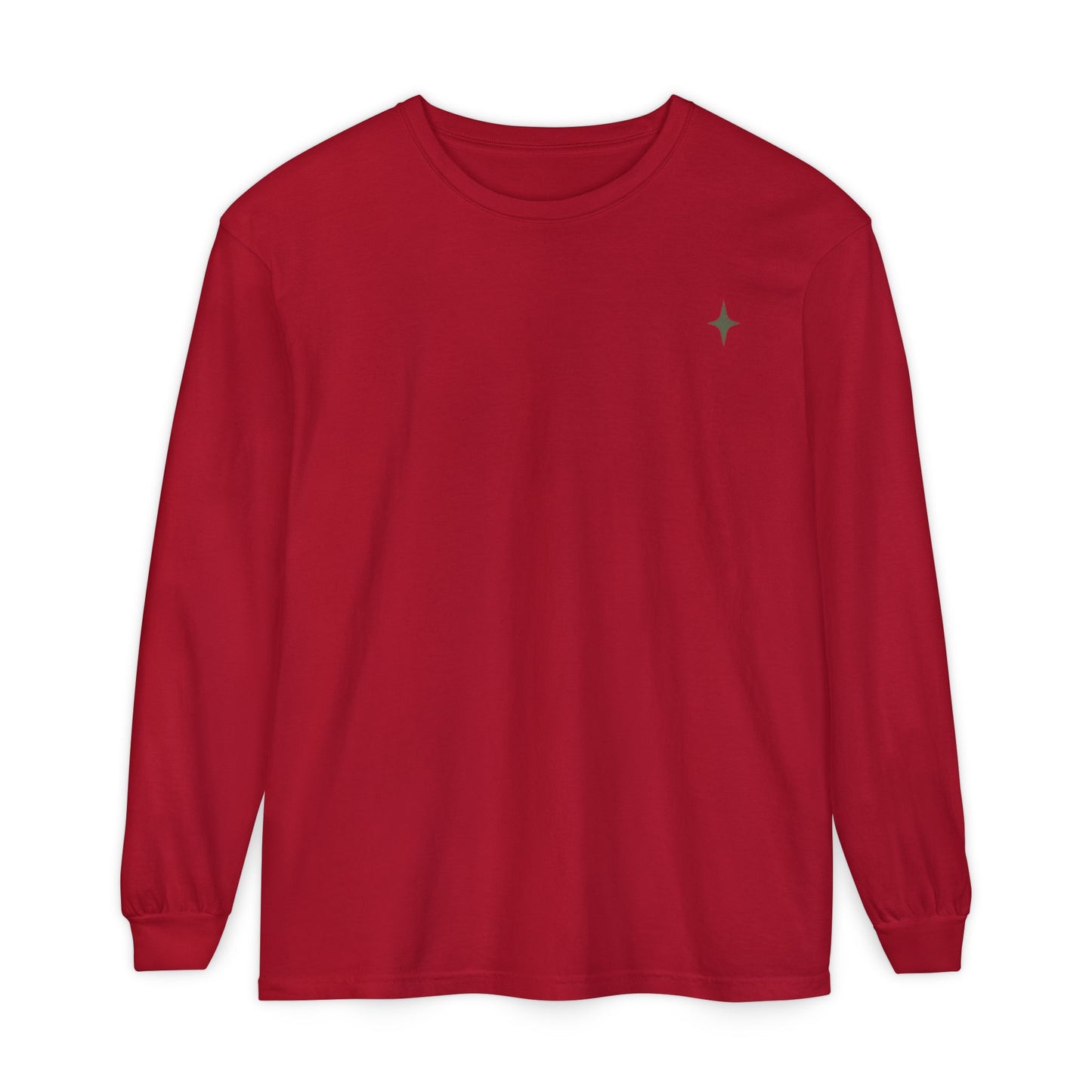 Minimal Star logo Long Sleeve Tee