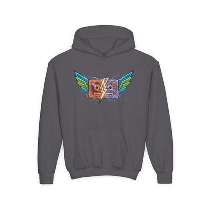 Youth Retro Cassette Wings Hoodie