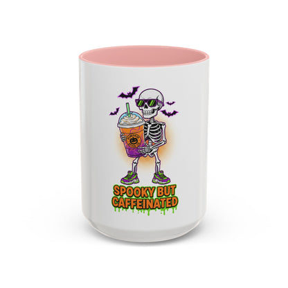 Spooky Skeleton Coffee Mug for Halloween Enthusiasts, Perfect for Gifting, Halloween Decor, Party Accent, Fun Drinkware