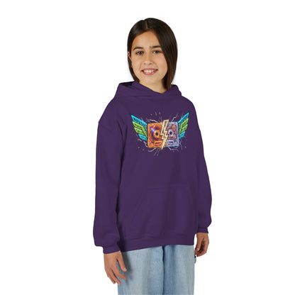 Youth Retro Cassette Wings Hoodie