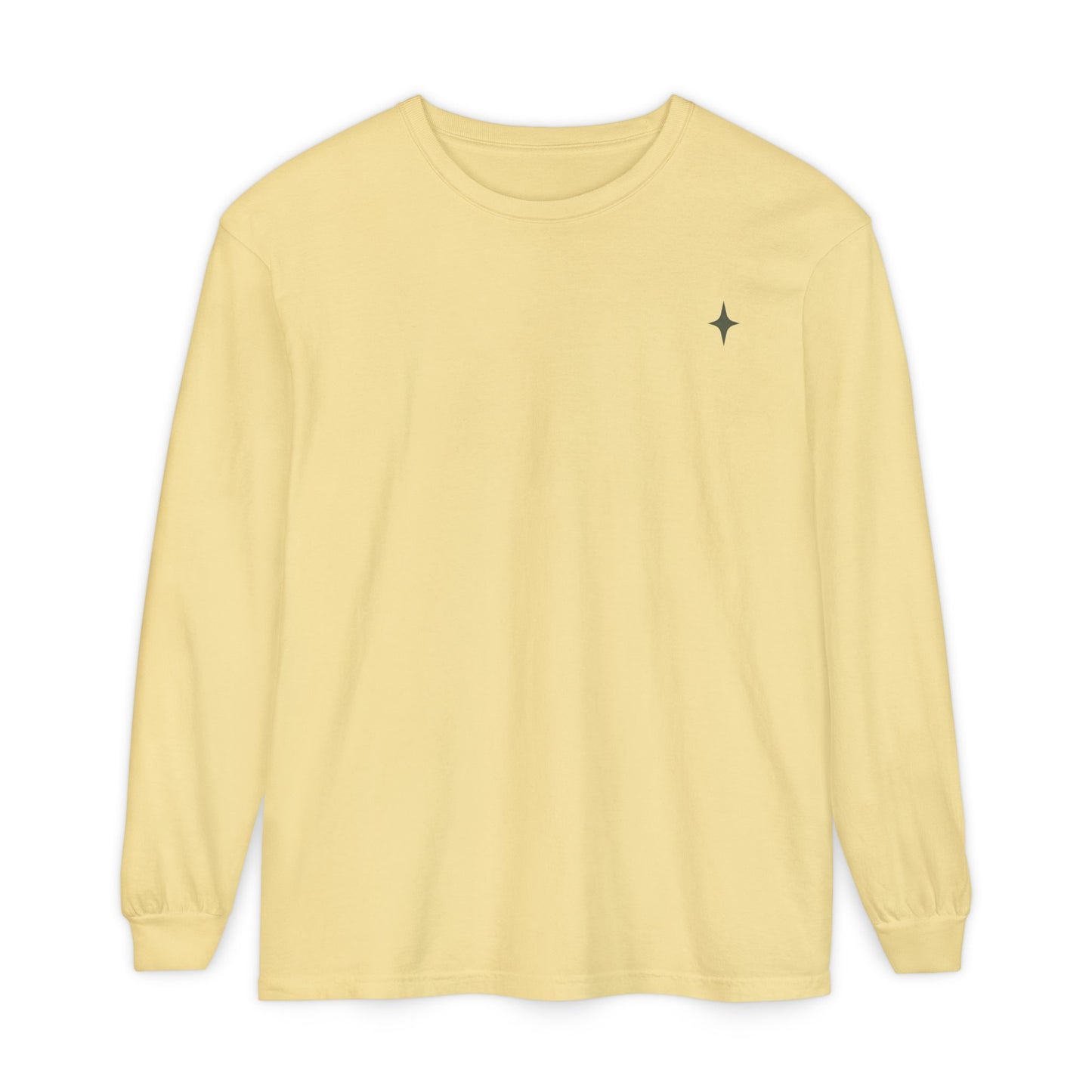 Minimal Star logo Long Sleeve Tee