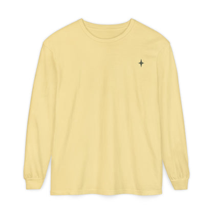 Minimal Star logo Long Sleeve Tee
