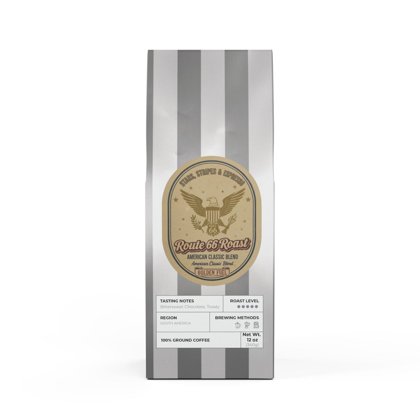 Freedom Fuel – Route 66 Roast | American Classic Blend (Limited Edition(Dark French Roast)