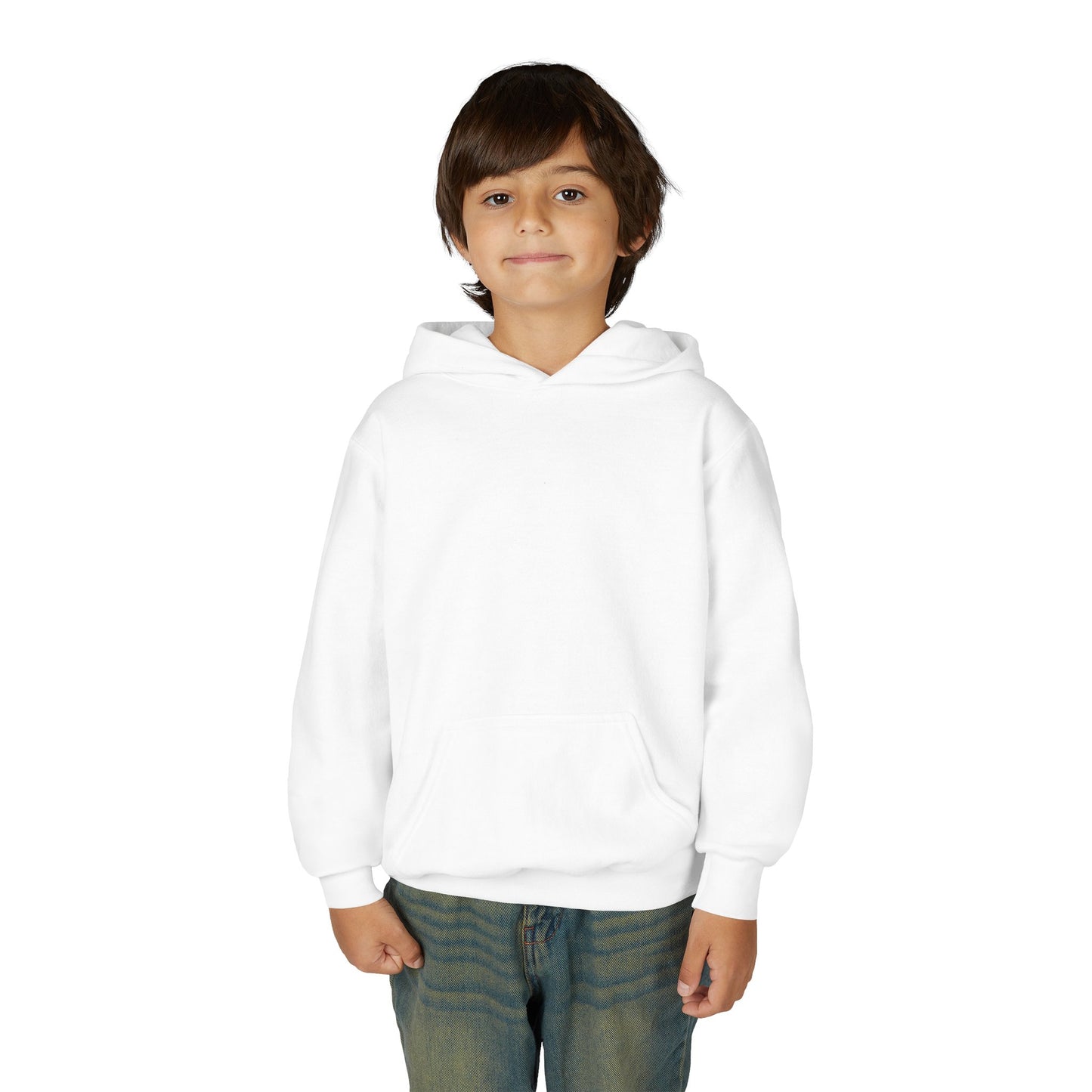 Youth Hoodie — Cozy Heavy-Blend Pullover for Kids