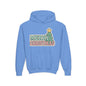 Kids youth Merry Christmas Hoodie — Pastel Tree Holiday Pullover