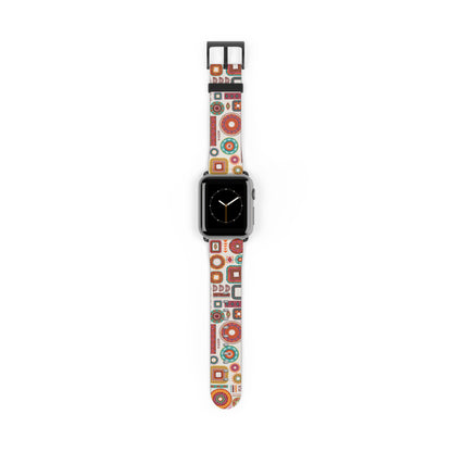 Colorful Geometric Watch Band for Trendy Style