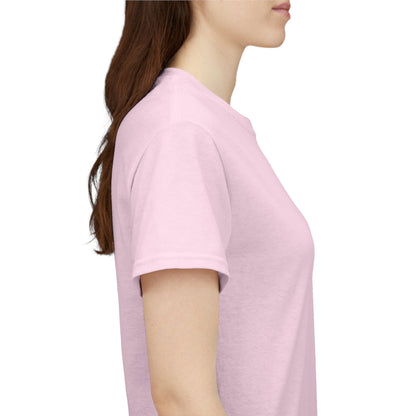 Women’s Casual light Pink Heavy Cotton Tee - Comfortable Everyday Wear
