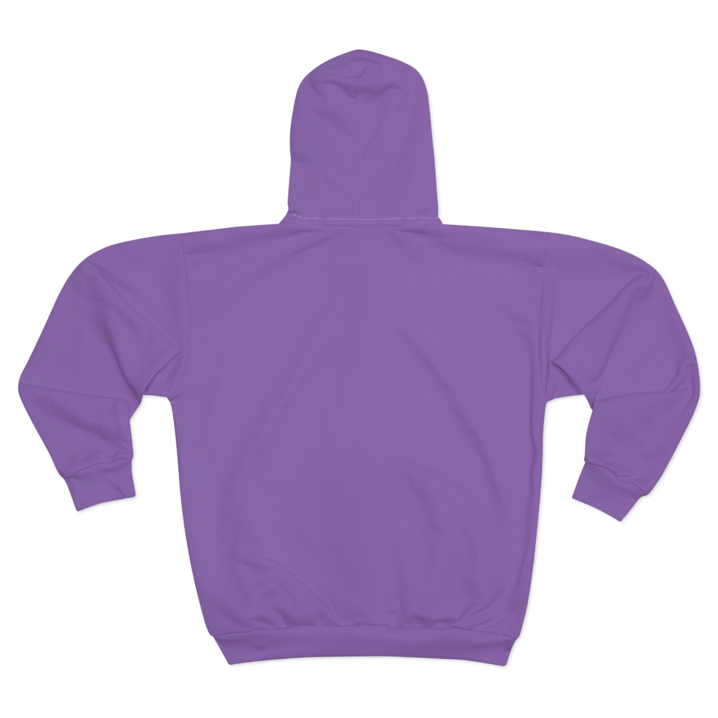 Women’s Vibrant light purple Zip Hoodie for All-Day Comfort