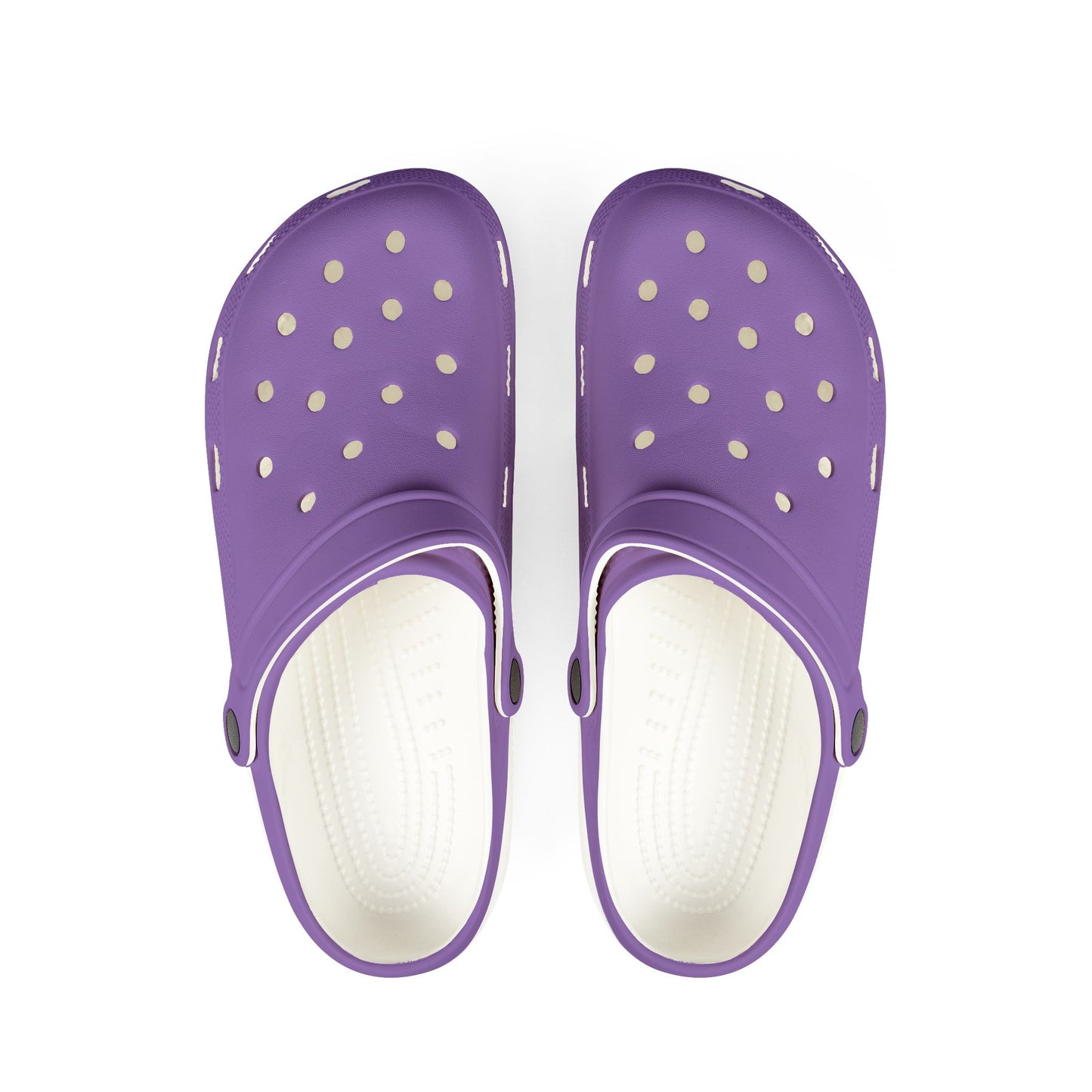 Purple EVA Foam Clogs - Lightweight Comfortable Slip-On Shoes