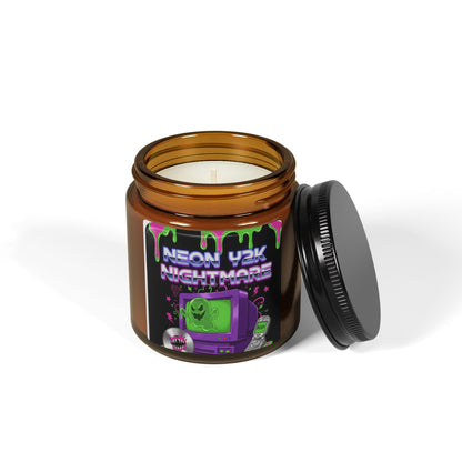 Glow-in-the-Dark Scented Candle, Aromatherapy, Home Décor, Gift for Gamers, Halloween Decorations, Relaxation