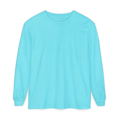 Women’s lagoon blue, Ocean Breeze blue colored Long Sleeve T-Shirt