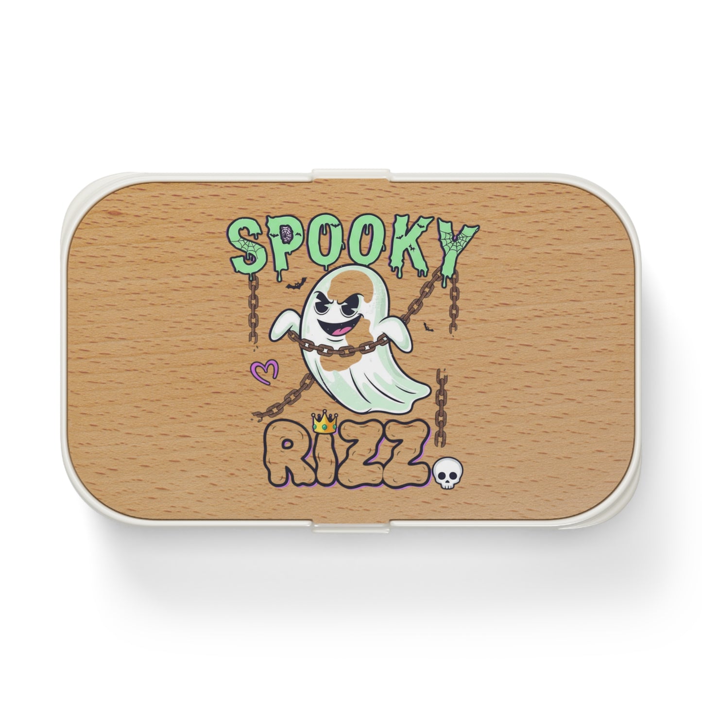 Spooky Ghost Bento Lunch Box for Fun & Functional Meal Prep