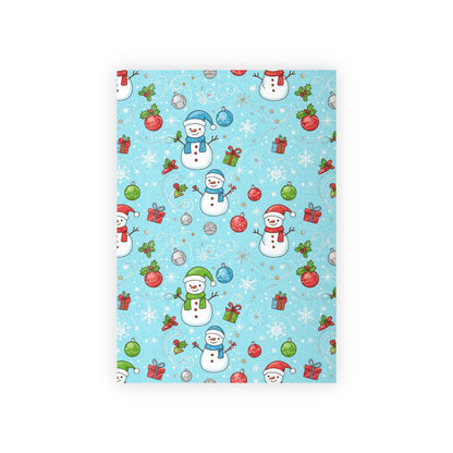 Snowman Holiday Gift Wrapping Paper Roll