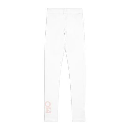 Love Inspired Youth Leggings - Perfect for Active Girls, Everyday Wear, Gifts, Sports, Valentine's Day