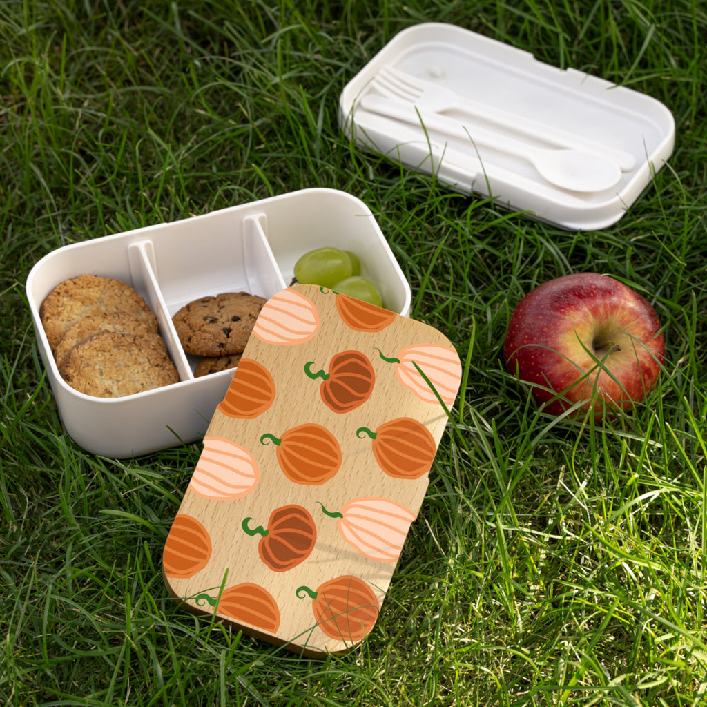 Pumpkin Pattern Bento Lunch Box