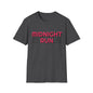 Midnight Run T-Shirt — Retro Pink Track Graphic Tee