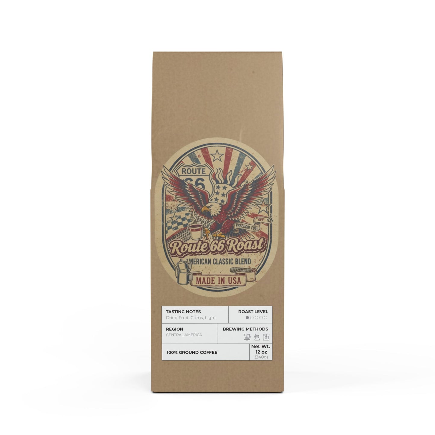 Freedom Fuel Route 66 Coffee Blend (Light Roast)