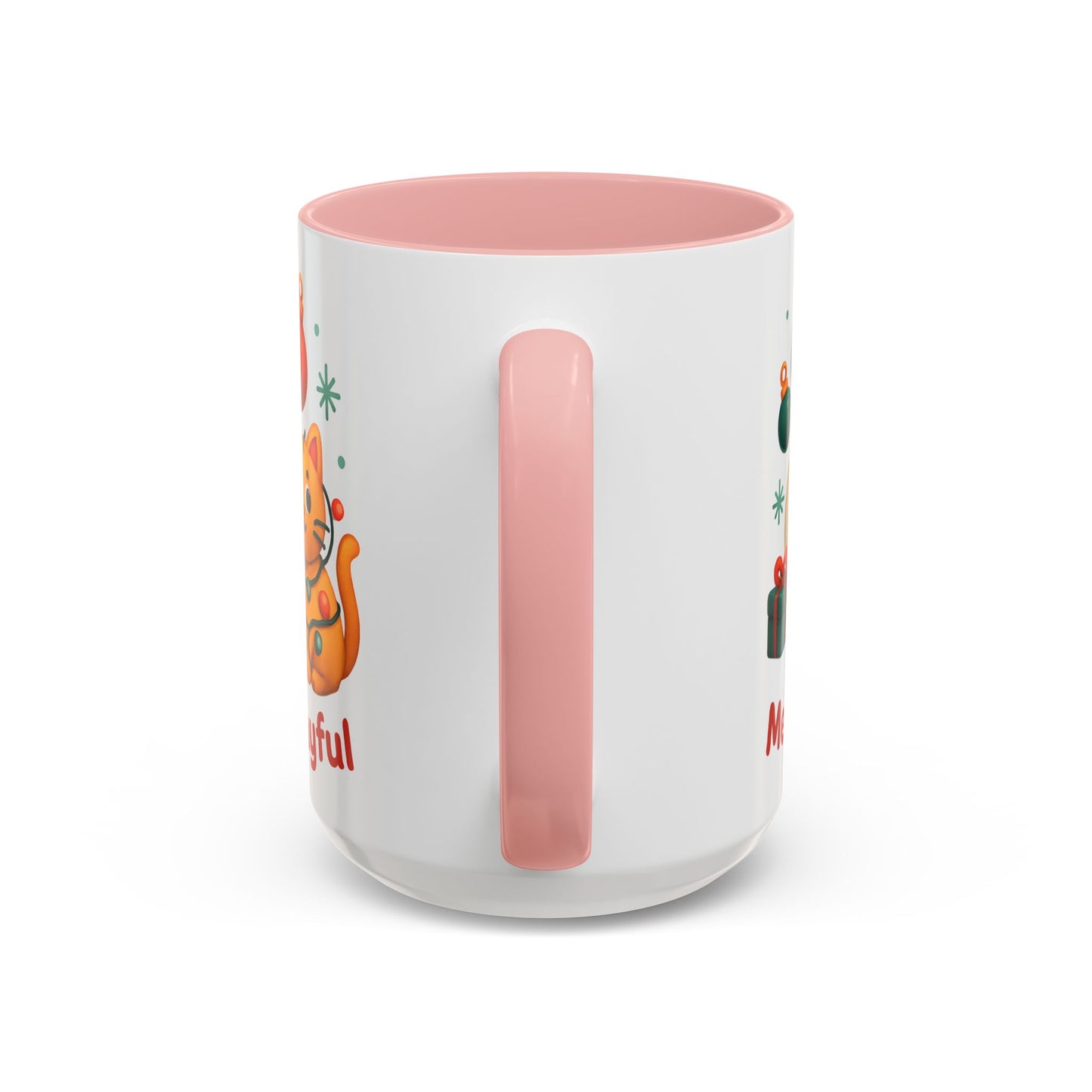 Christmas Animal Mug — "Merry & Playful" Accent Coffee Cup