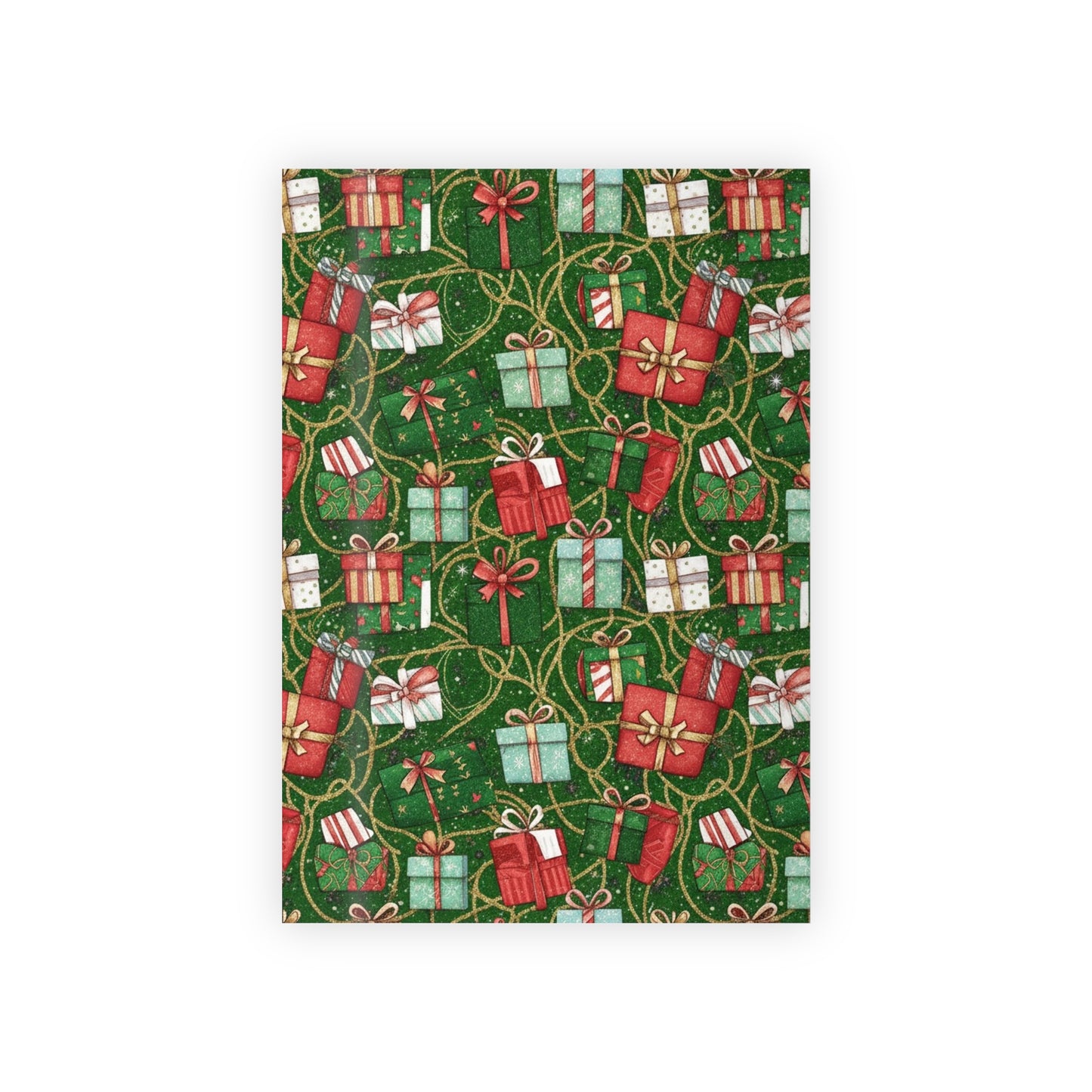 Holiday Gift Wrapping Paper Roll - Festive Presents Design