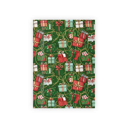 Holiday Gift Wrapping Paper Roll - Festive Presents Design